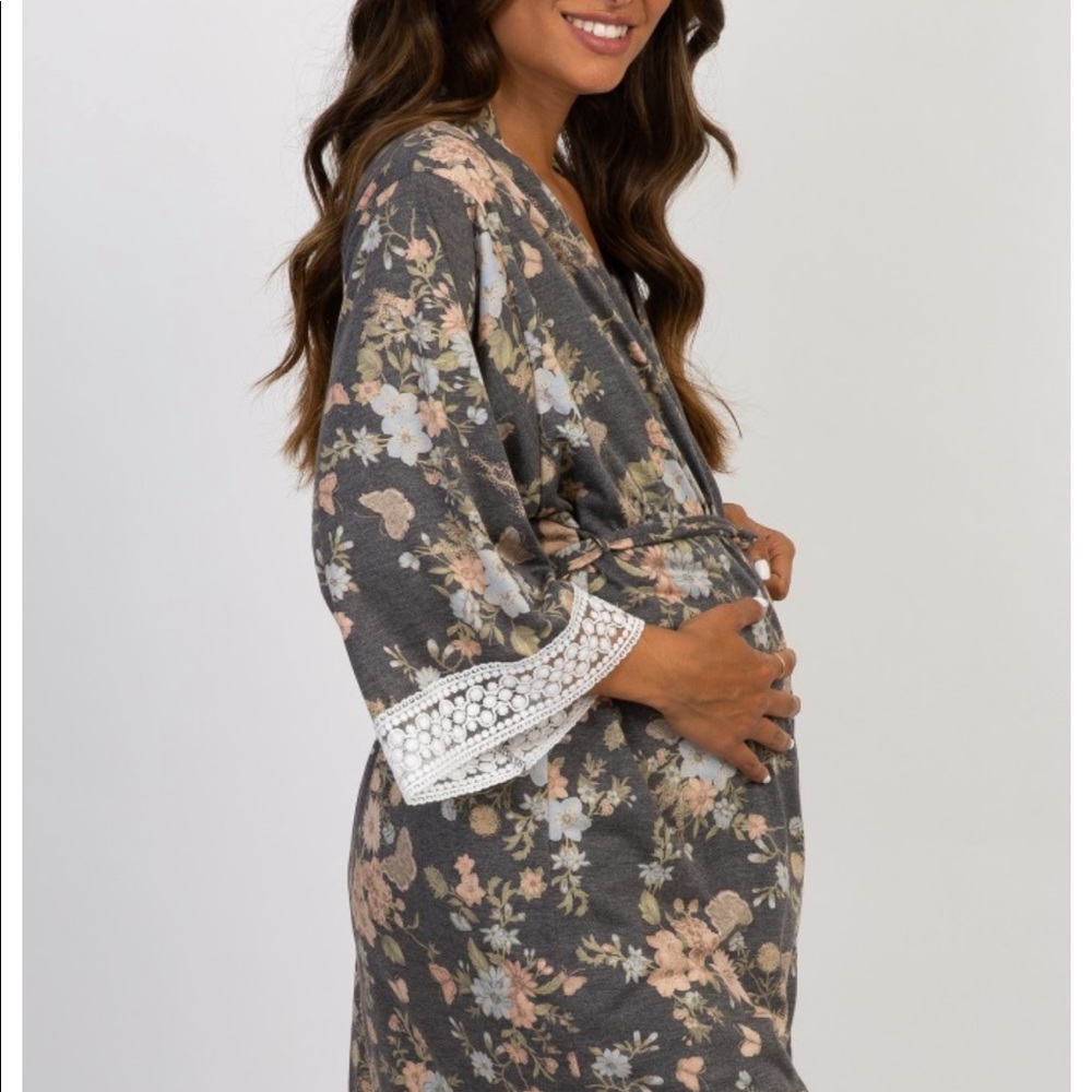 Pinkblush Maternity/Nursing/Delivery Robe